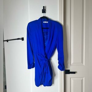 Blazer Wrap Dress
